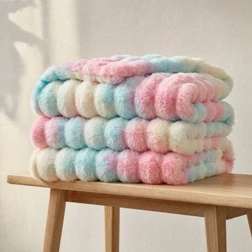 Skyplaid i Kunstpels – Dobbeltlaget og Ekstra Varmt