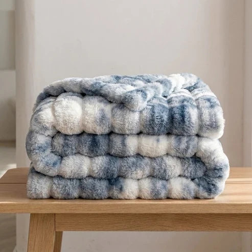 Skyplaid i Kunstpels – Dobbeltlaget og Ekstra Varmt